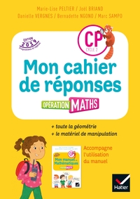 Image de Opération Maths CP Éd.2019 - Cahier de réponses + Matériel