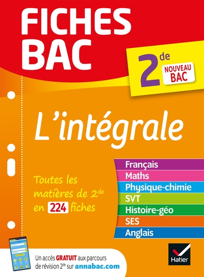 Picture of Fiches bac L'intégrale (tout-en-un) 2de