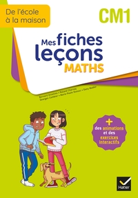 Picture of De l'école à la maison - Maths CM1 Ed. 2022 - Mes fiches Leçons de Maths + exercices numériques