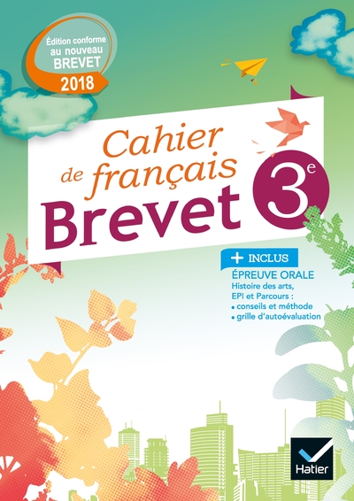 Picture of Cahier de Français 3e Spécial Brevet Éd. 2018