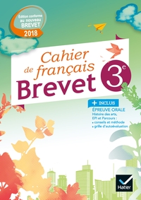 Picture of Cahier de Français 3e Spécial Brevet Éd. 2018
