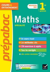 Picture of Prépabac Maths 1re générale (spécialité)