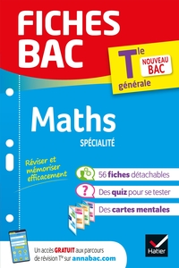 Picture of Fiches bac Maths Tle (spécialité) - Bac 2024