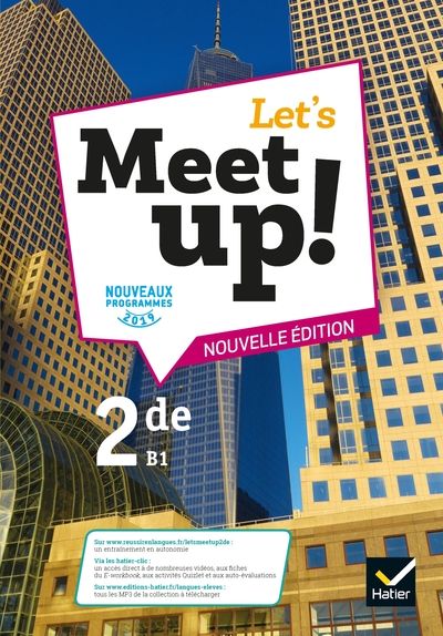 Image de Let's Meet up ! - Anglais 2de Éd. 2019 - Livre élève