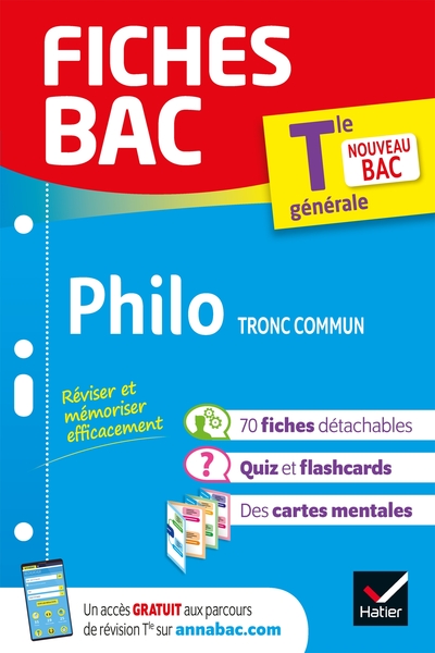 Picture of Fiches bac Philosophie Tle - Bac 2024