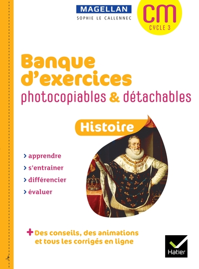 Picture of Magellan Histoire CM Ed 2023 Banque d'exercices photocopiables détachables + ressources numériques