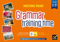 Image de Grammar training time - Anglais 1re/Tle Éd. 2019 - Cahier grammaire bi-media