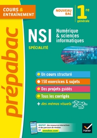 Picture of Prépabac NSI 1re générale (spécialité)