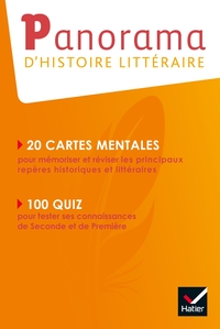 Image de Panorama d'histoire littéraire - Français 2de/1re - Éd. 2019 - Livret