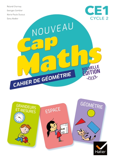 Image de Cap Maths CE1 Éd. 2020 - Cahier de Géométrie-Mesure