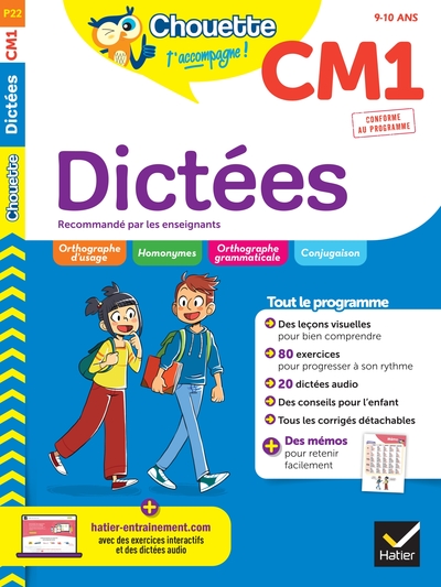 Image de Chouette - Dictées CM1