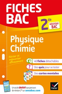 Picture of Fiches bac - Physique-Chimie 2de