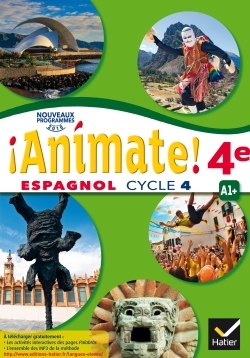 Image de Animate - Espagnol 2e année LV2 Éd. 2017 - Livre élève