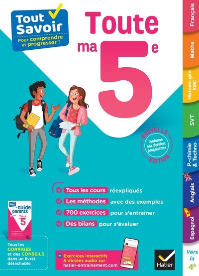 Picture of Tout savoir 5e - Tout en un
