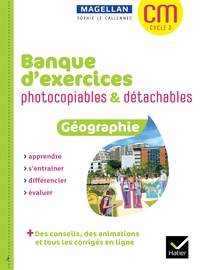 Picture of Magellan Géographie CM Banque d'exercices photocopiables détachables + ressources numériques Ed.2022