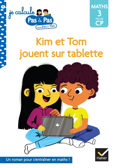 Image de Kim et Tom jouent sur tablette