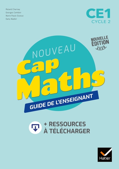 Picture of Cap Maths CE1 Éd. 2020 - Guide pédagogique + ressources à télécharger