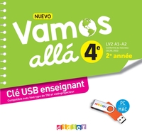 Image de NUEVO Vamos allá Espagnol 4e - Ed. 2023 - Clé USB