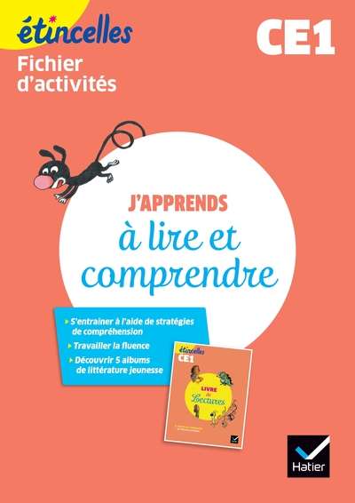 Image de Etincelles - Français CE1 Ed. 2019 - J'apprends à lire et comprendre - Fichier d'activités