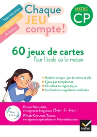 Picture of Chaque jeu compte - Maths CP Ed. 2022 -  60 jeux de cartes