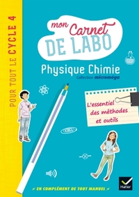 Picture of Microméga - Physique-Chimie Cycle 4 Éd. 2017 - Mon carnet de labo