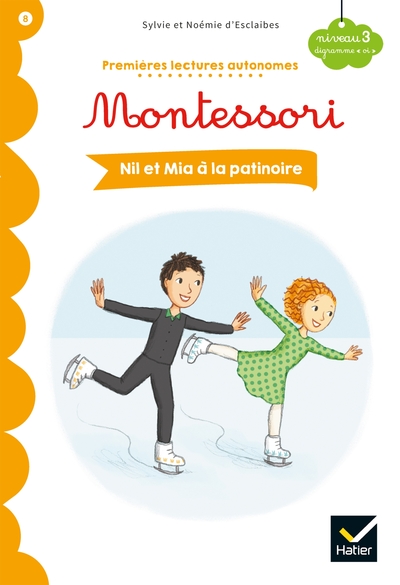 Image de Nil et Mia à la patinoire - Premières lectures autonomes Montessori
