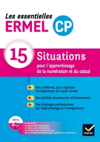 Image de Les Essentielles ERMEL 15 Situations - CP éd. 2016 Guide + CDRom