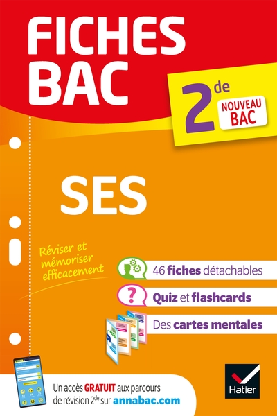 Picture of Fiches bac - SES 2de