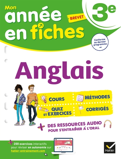 Picture of Anglais 3e (fiches de révision & exercices)