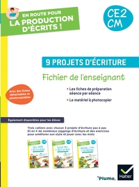 Picture of En route pour la production d'écrits - Ed. 2023 - Fichier photocopiable CE2 CM
