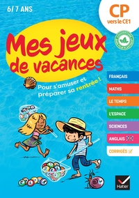 Image de Mes jeux de vacances - Cahier de vacances 2025 du CP vers le CE1