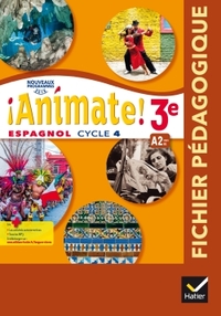 Picture of Animate - Espagnol 3e année LV2 Éd. 2017 - Livre du professeur