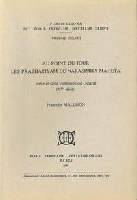 Picture of Au point du jour. Les prabhatiyam de Narasimha Maheta
