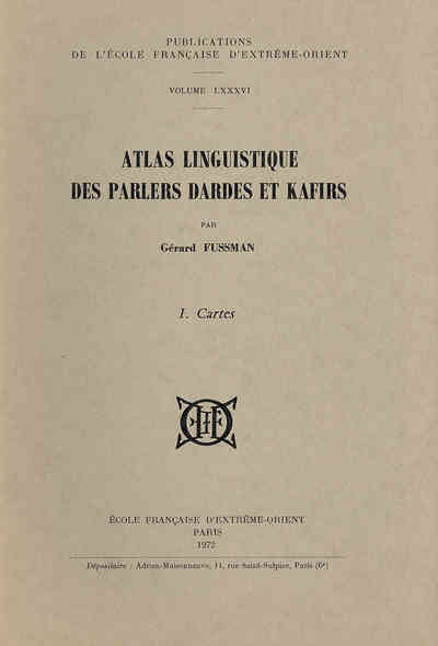 Picture of Atlas linguistique des parlers dardes et kafirs