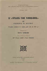 Image de Le "Spraeck ende woord-boek"