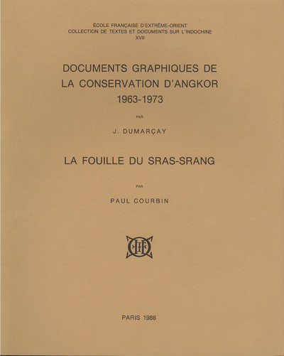 Picture of Documents graphiques de la conservation d'Angkor 1963-1973 / La fouille du Sras-Srang