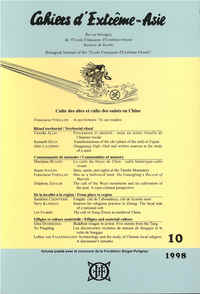 Image de Cahiers d'Extrême-Asie n° 10 (1998)