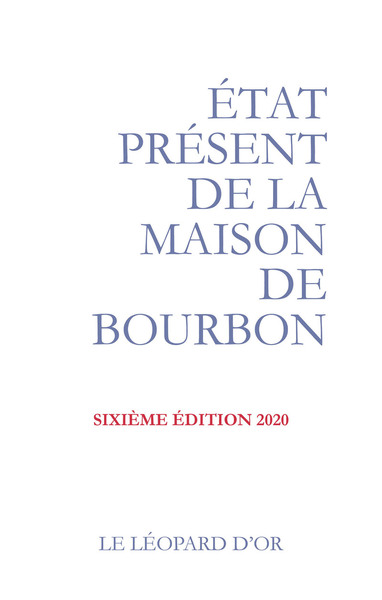 Picture of Etat présent de la Maison de Bourbon VI