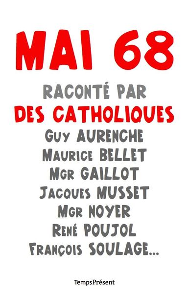 Image de Mai 68 raconté par des catholiques