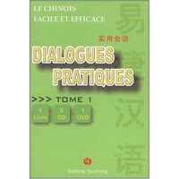 Image de DIALOGUES PRATIQUES VOL. 1 LE CHINOIS FACILE ET EFFICACE (1 LIVRE + 2 CD + 1 DVD)