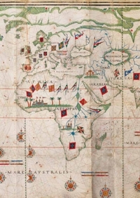 Image de Carnet ligné Planisphère, Pedro De Lemos, 1590