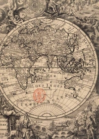 Image de Carnet ligné Carte générale du monde, 1741