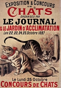 Image de Carnet ligné ligné Exposition et concours de chats