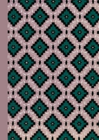 Image de Carnet ligné motif Losanges, Papier peint 18e