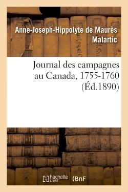Picture of Journal des campagnes au Canada, 1755-1760