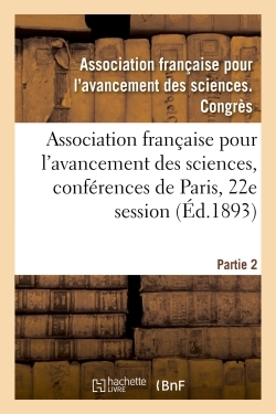 Image de Association française pour l'avancement des sciences, conférences de Paris