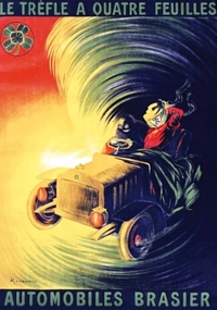 Image de Carnet ligné Affiche Automobiles Brasier