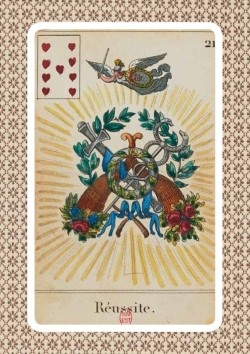 Image de Carnet ligné Cartomancie, Réussite, 18e siècle