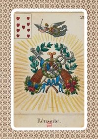 Image de Carnet ligné Cartomancie, Réussite, 18e siècle