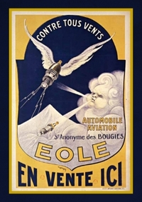 Image de Carnet ligné Affiche bougies Eole Automobile